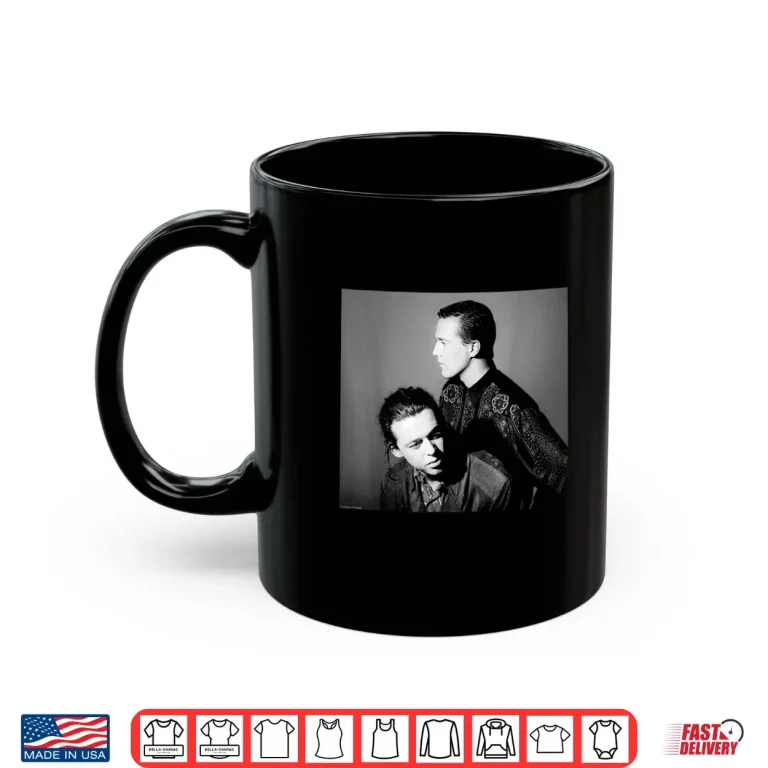 Mug Pop Duo Tears For Fears Shout Portrait By Simon Fowler Shirt