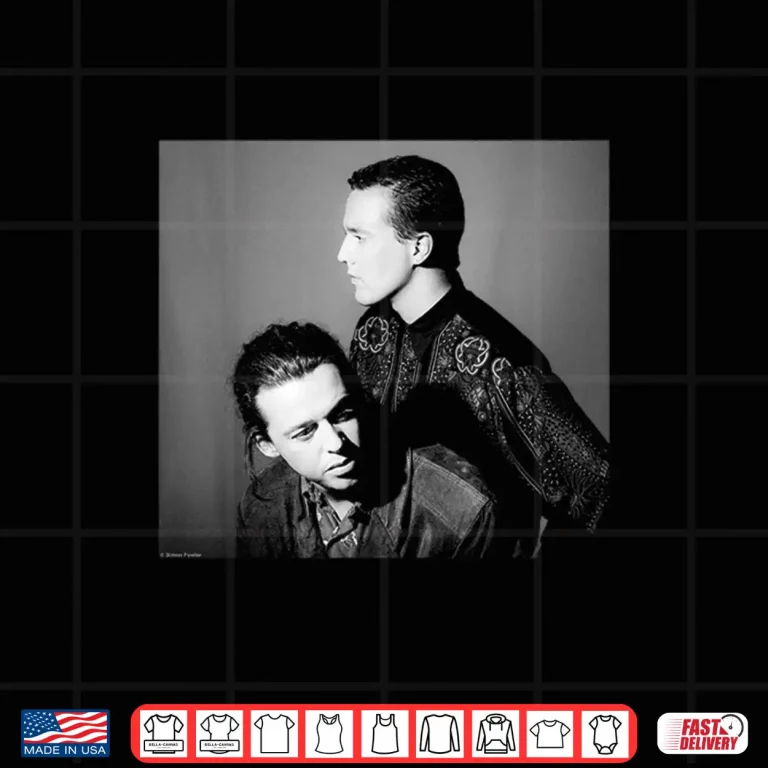Design Pop Duo Tears For Fears Shout Portrait By Simon Fowler Shirt