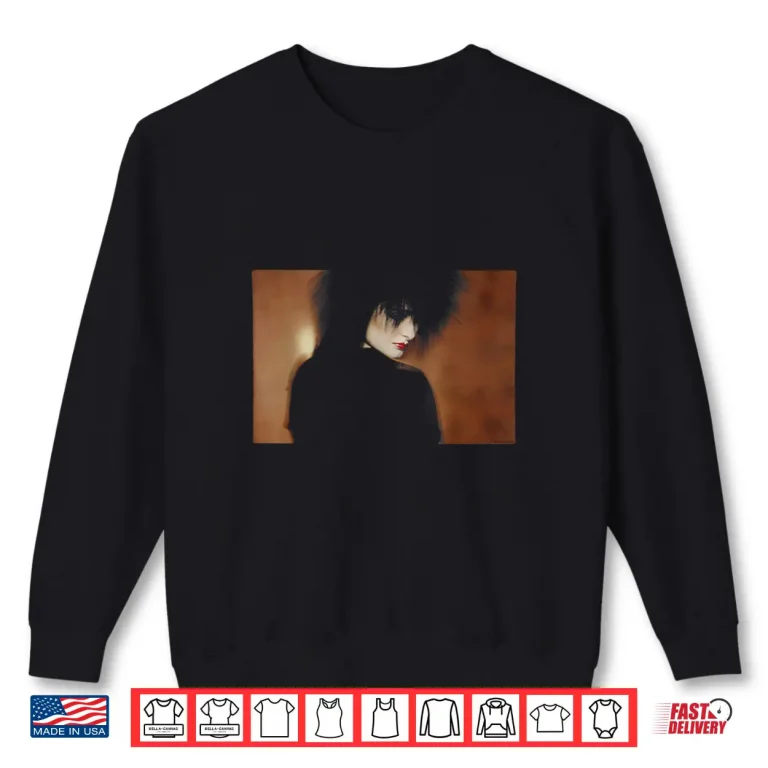 Sweatshirt Singer Siouxsie Sioux Portrait By Simon Fowler Shirt