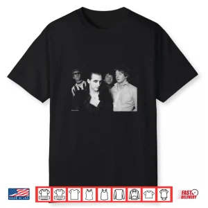 The Damned Rock Band Portrait By Allan Ballard Shirt
