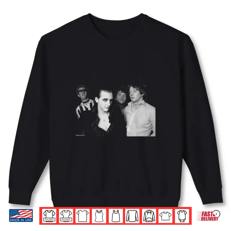 Sweatshirt The Damned Rock Band Portrait By Allan Ballard Shirt
