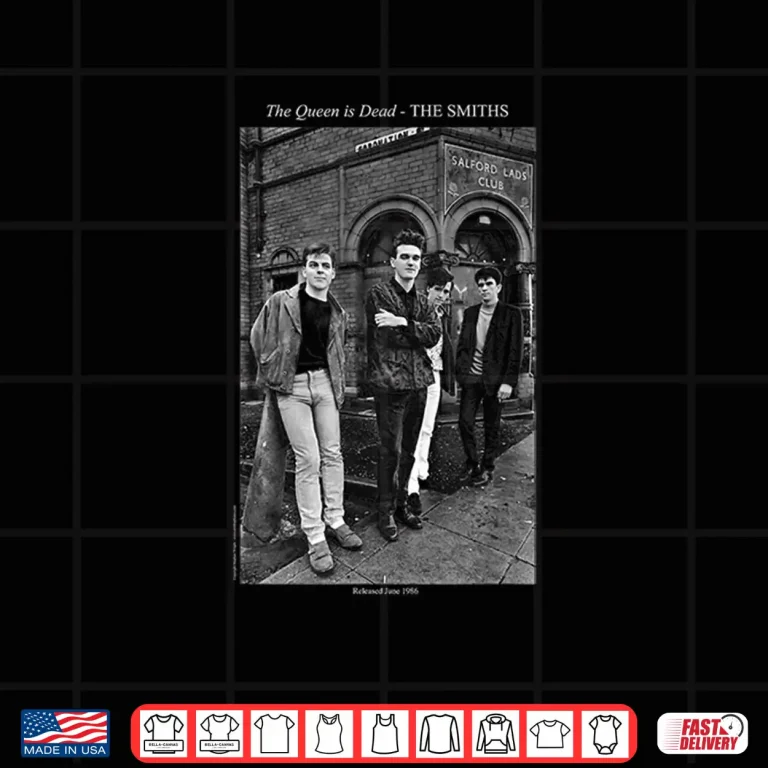 Design The Smiths The Queen Is Dead Salford Lads Club Shirt