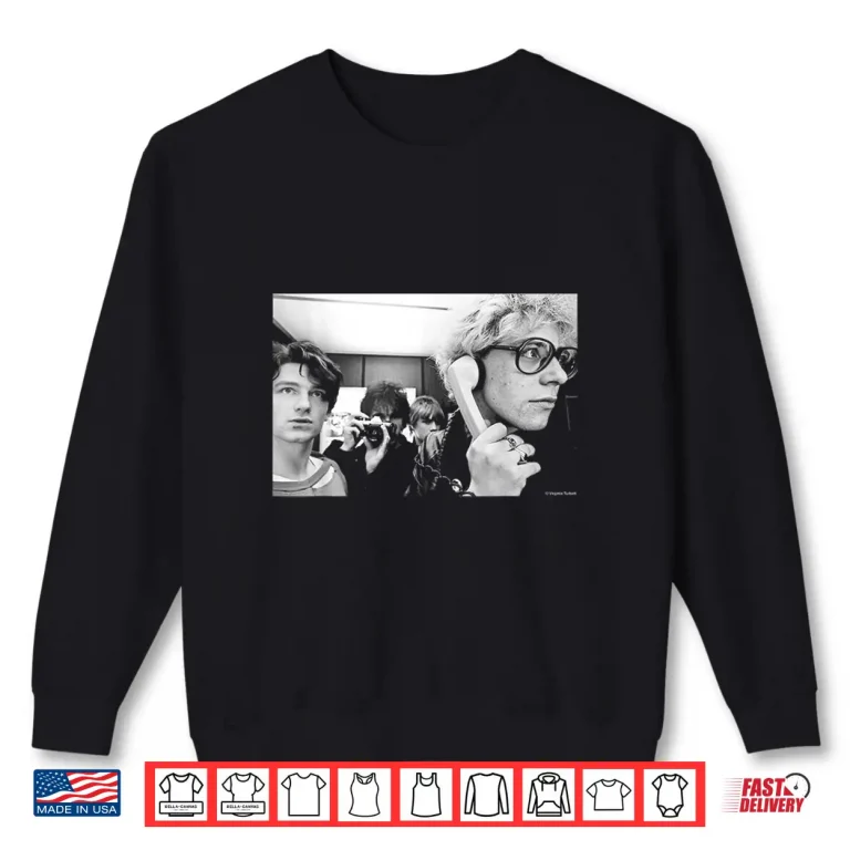 Sweatshirt U2 Band Phone Photo 1980 By Virginia Turbett Shirt