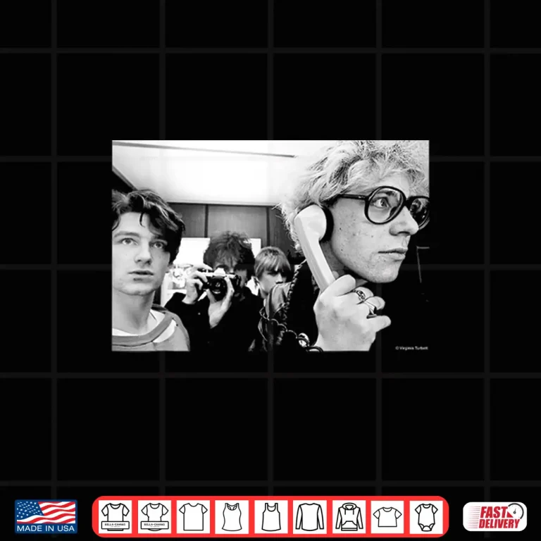 Design U2 Band Phone Photo 1980 By Virginia Turbett Shirt