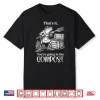 Going In The Compost Funny Frog Gardening Modern Graphic Shirt