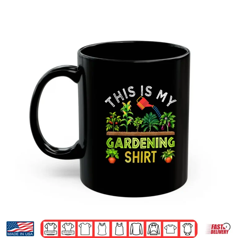 Mug Professional Minimalist This Is My Gardening Plants Lover Shirt