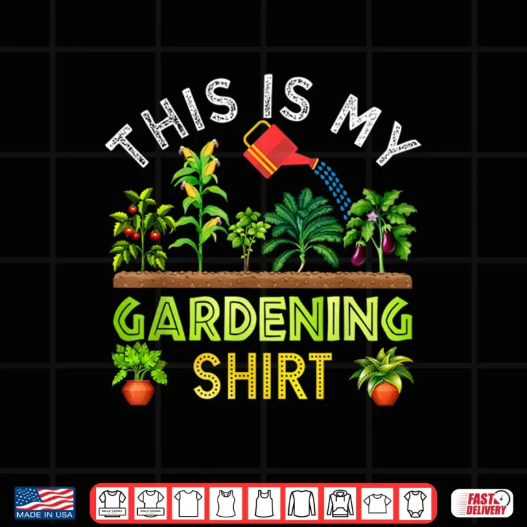 Design Professional Minimalist This Is My Gardening Plants Lover Shirt