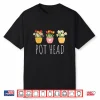 Pot Plants Head Cute Funny Succulent Garden Gardening Shirt