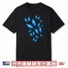 Blue Butterfly Art Beautiful Butterflies Modern Graphic Apparel Shirt