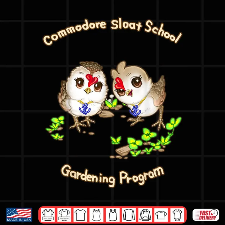 Design Commodore Sloat School Gardening Program Professional Shirt