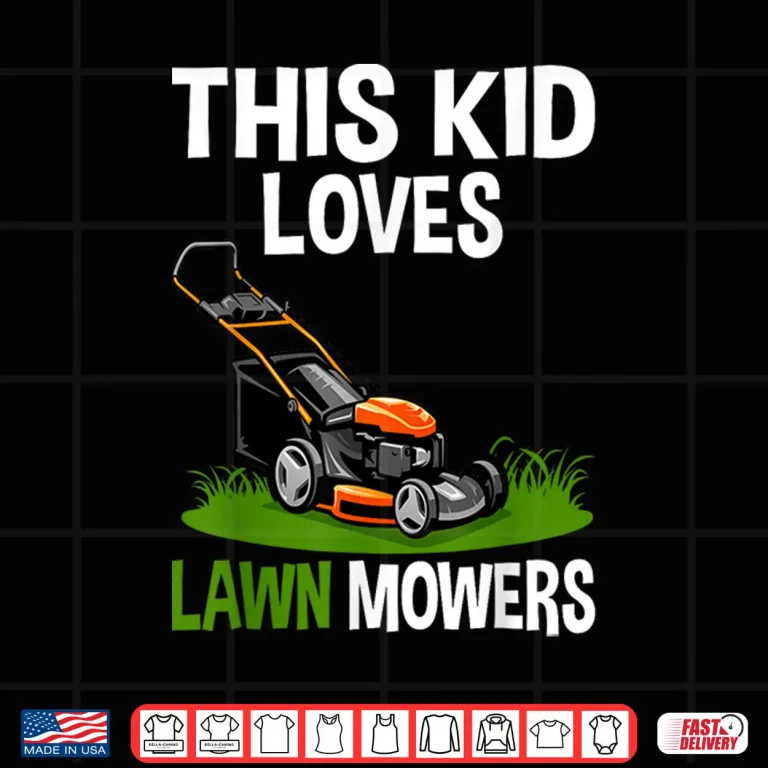 Design Funny Lawn Mowing Lawn Mower Farm Gardening Modern Shirt