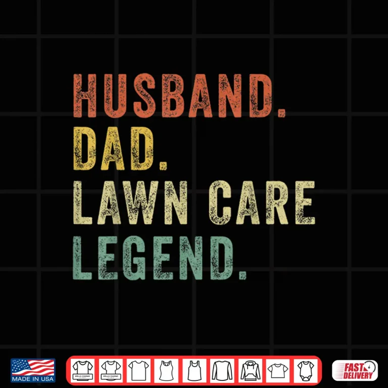 Design Funny Lawn Care Lawn Mowing Dad Gardening Professional Shirt