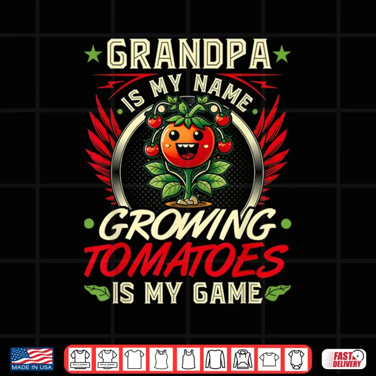 Design Grandpa Tomato Quote Funny Tomato Farmer Professional Shirt