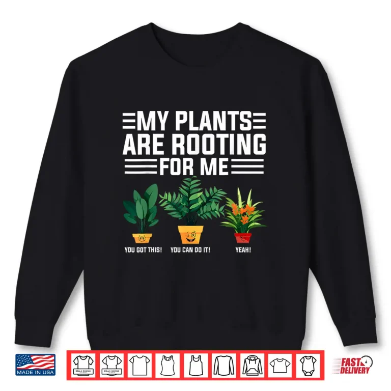Sweatshirt Professional Minimalist Funny Gardening Plants Modern Graphic Shirt