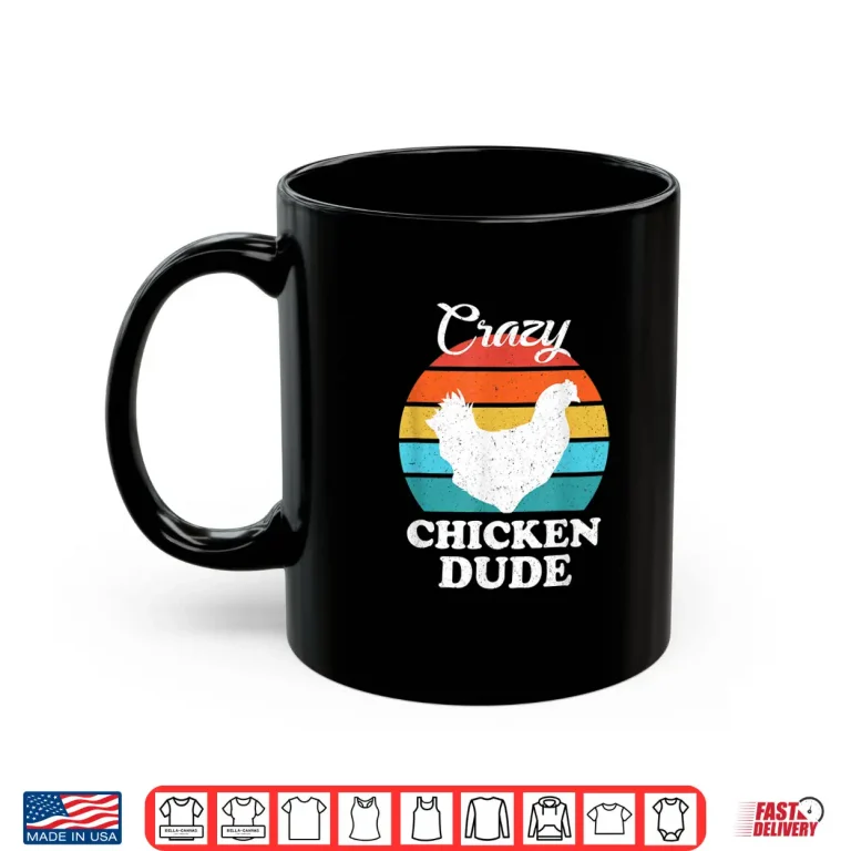 Mug Professional Minimalist Funny Crazy Chicken Dude Modern Shirt