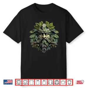Botanical Greenman Green Man Gardening Professional Graphic Shirt