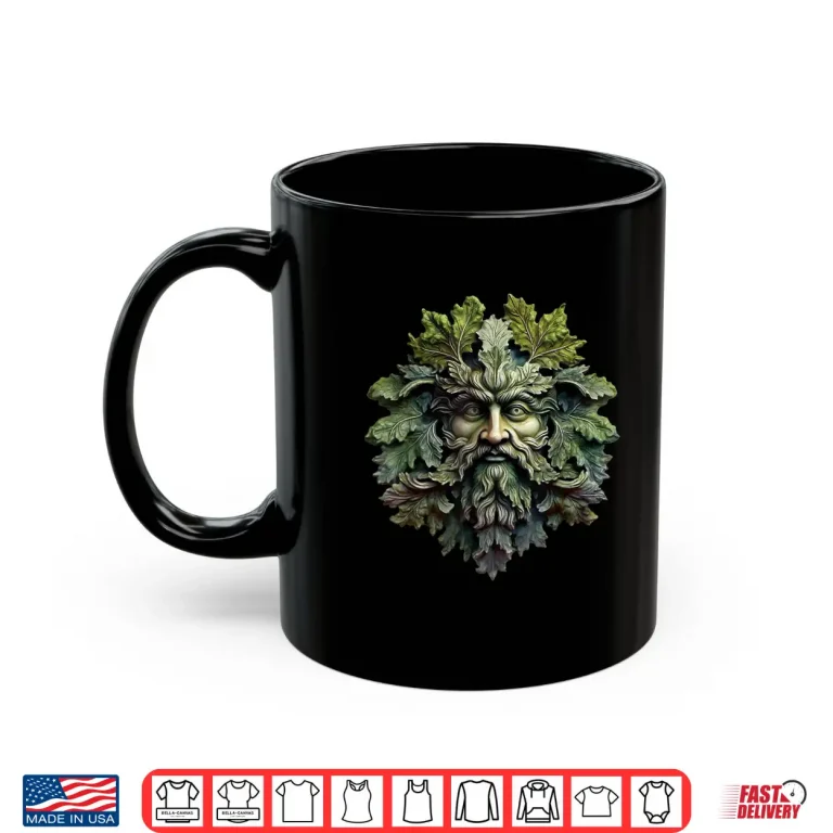 Mug Botanical Greenman Green Man Gardening Professional Graphic Shirt