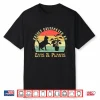 Easily Distracted By Plants And Cats Retro Pet Cat Plant Lover Shirt