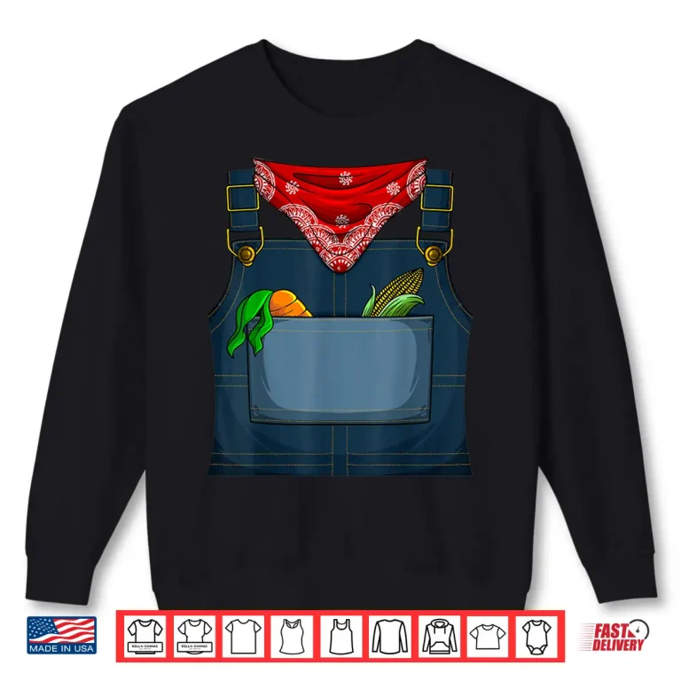 Sweatshirt Funny Simple Farming Cute Farmer Costume Halloween Professional Shirt