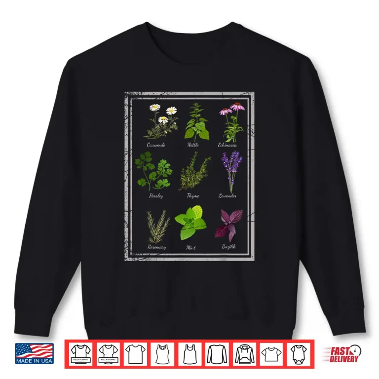 Sweatshirt Garden Planting Herb Plants Gift Idea Plant Professional Shirt