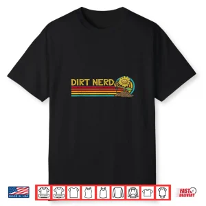 Professional Minimalist Dirt Nerd Modern Graphic Identity Shirt