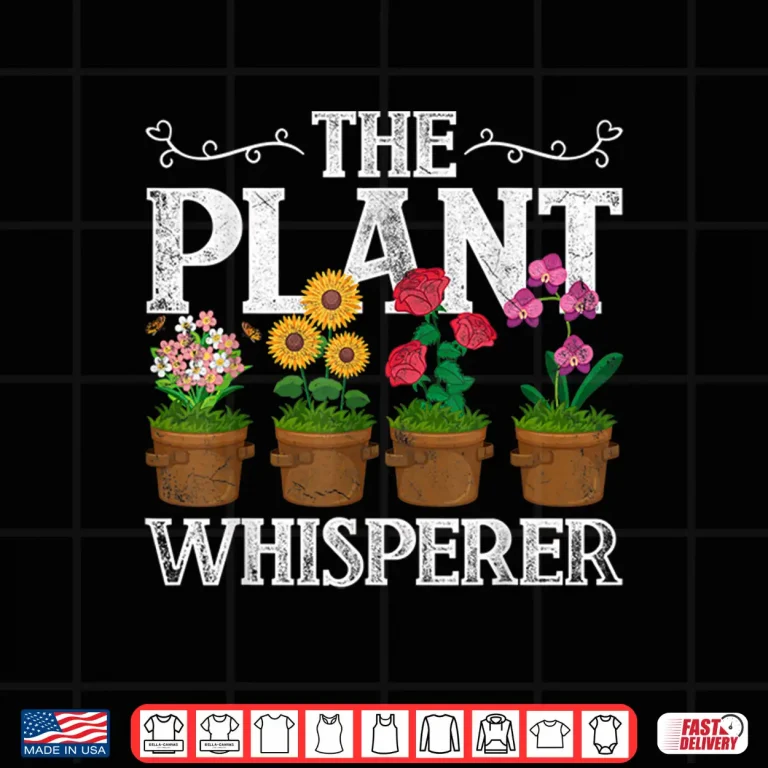 Design Professional Minimalist The Plant Whisperer Gardening Modern Shirt