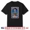 The Plant Lady Tarot Card Funny Skeleton Mom Flowers Skull Shirt