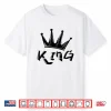 Crown Symbol King Professional Minimalist Graphic Identity Shirt
