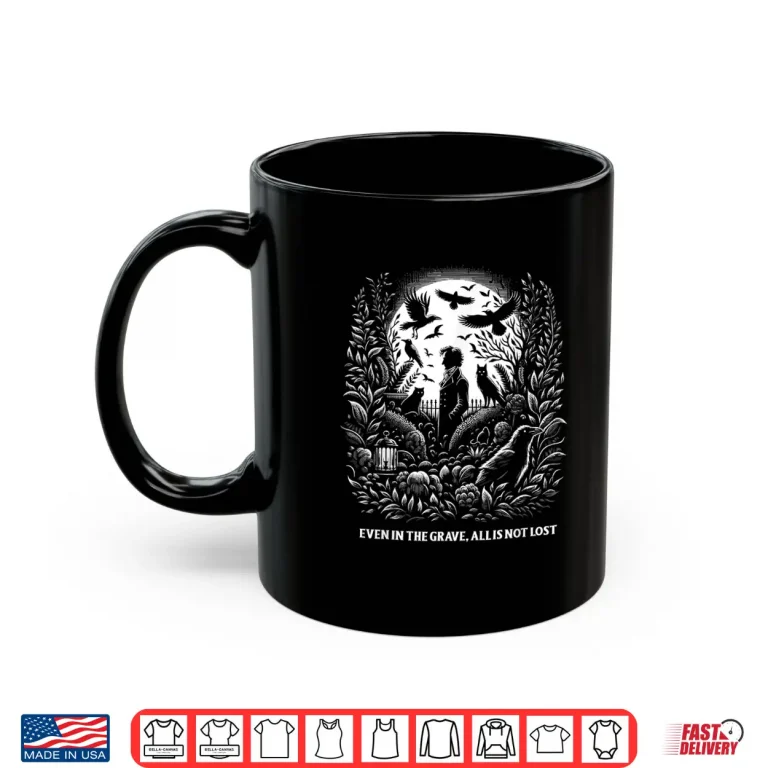 Mug Classic Literature Edgar Allan Poe Literary Figure Professional Shirt