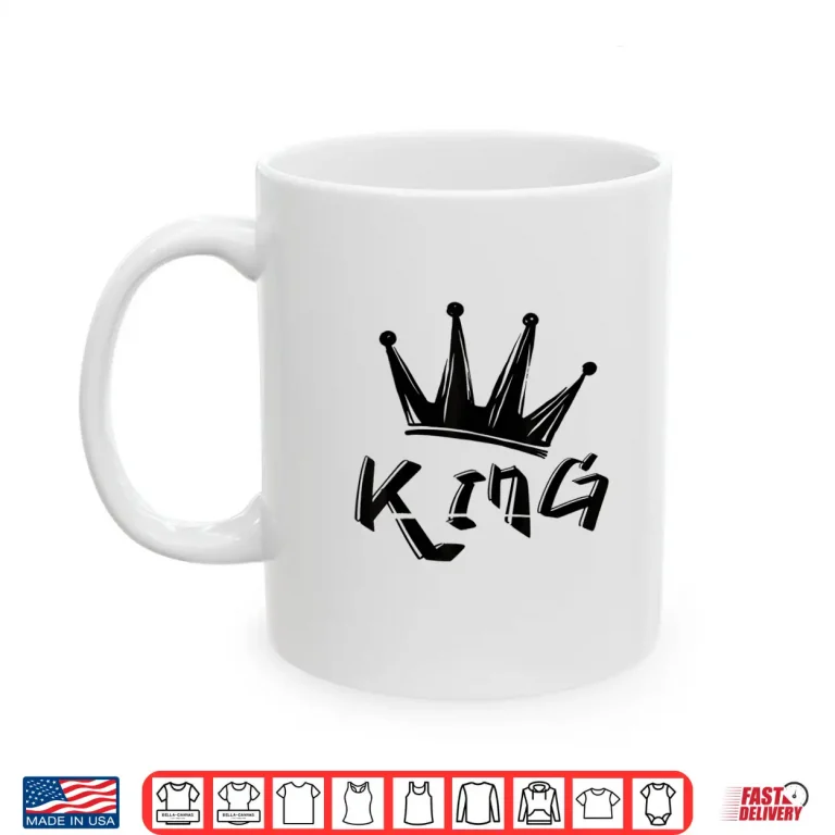 Mug Crown Symbol King Professional Minimalist Graphic Identity Shirt
