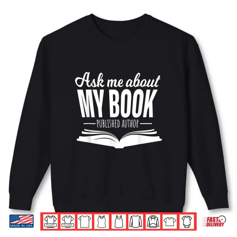 Sweatshirt Professional Minimalist Published Author Writer Modern Graphic Shirt
