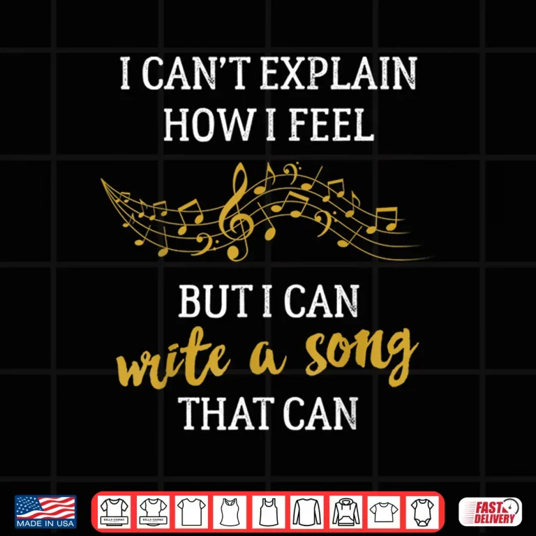 Design Writing Music Songwriters Composers Musicians Professional Shirt