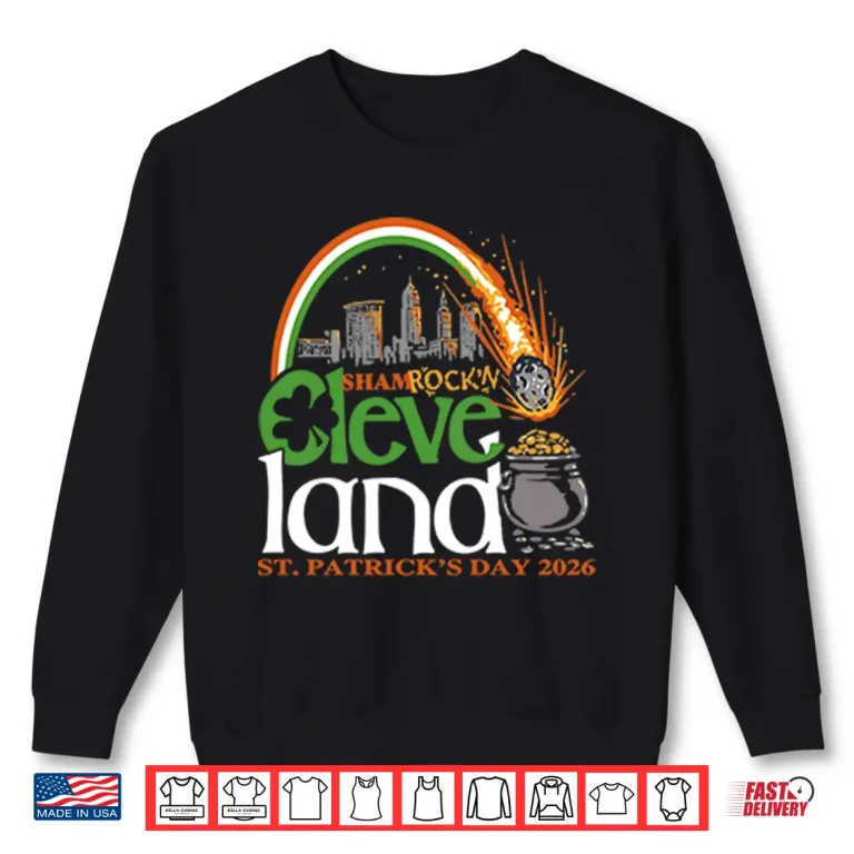 Sweatshirt Cleveland Meteor St. Patricks Day Shirt