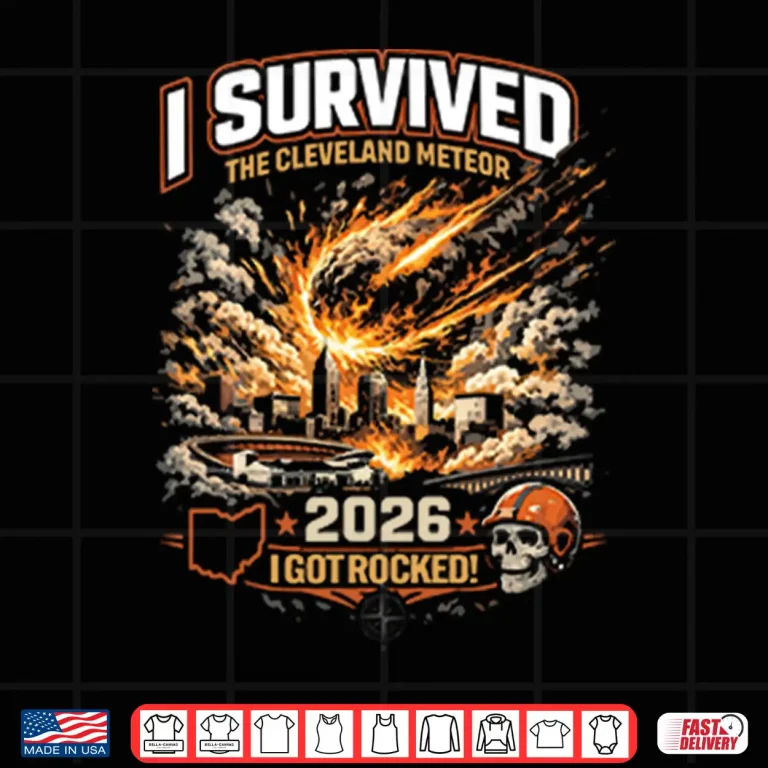 Design I Survived The Cleveland Meteor 2026 Shirt