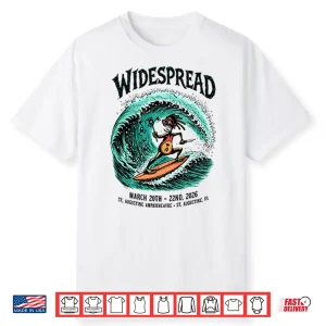 Widespread March 20Th 22Nd 2026 St Augustine Amphitheatre Shirt