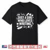 Professional Book Writer Author Poetry Modern Graphic Shirt