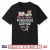 Professional Identity Published Author Modern Graphic Statement Shirt