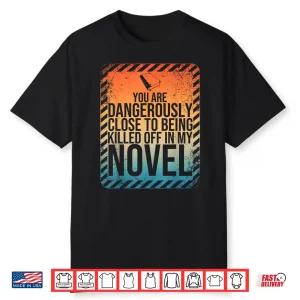 Professional Novel Author Fiction Writing Modern Graphic Shirt