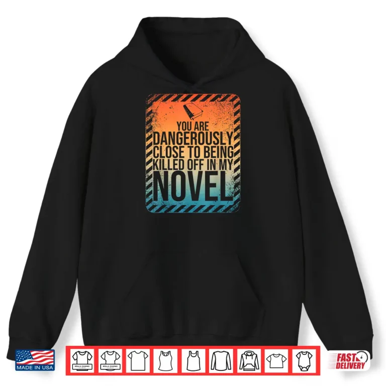 Hoodie Professional Novel Author Fiction Writing Modern Graphic Shirt