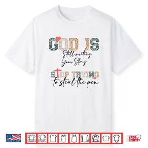 Professional Statement Trying To Steal The Pen Modern Graphic Shirt