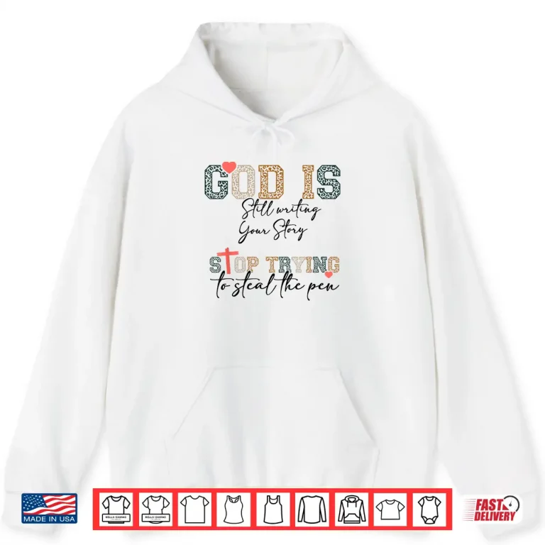 Hoodie Professional Statement Trying to Steal the Pen Modern Graphic Shirt