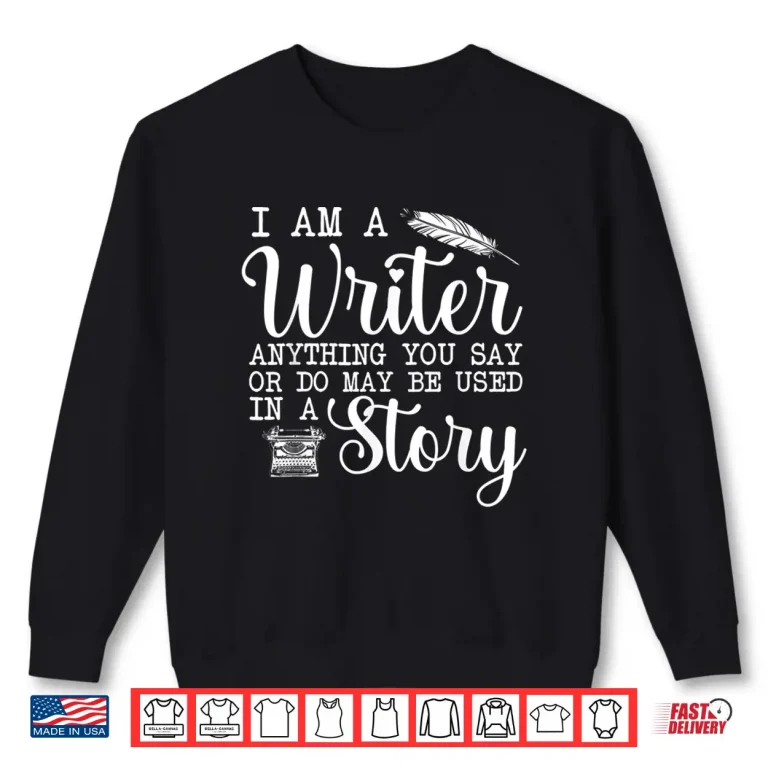 Sweatshirt Professional Story Author Writer Writing Modern Graphic Shirt