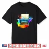 Watercolor Typewriter Creative Retro Writing Gift For Writer Shirt