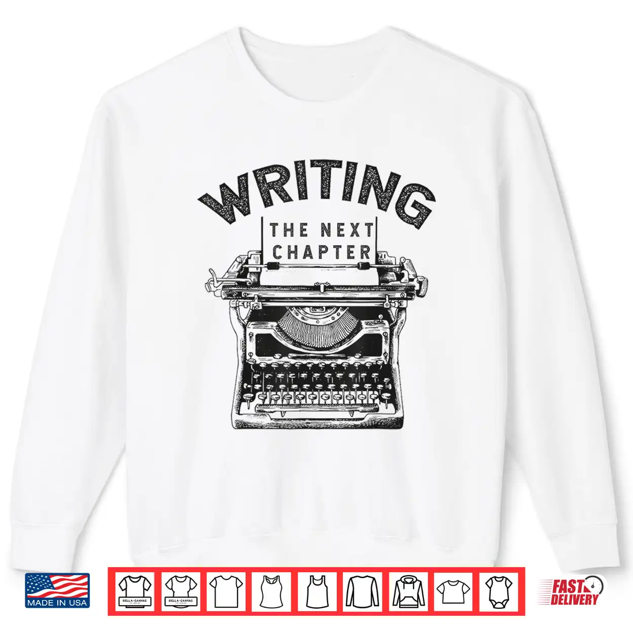 Writing The Next Chapter Vintage Typewriter Professional Shirt