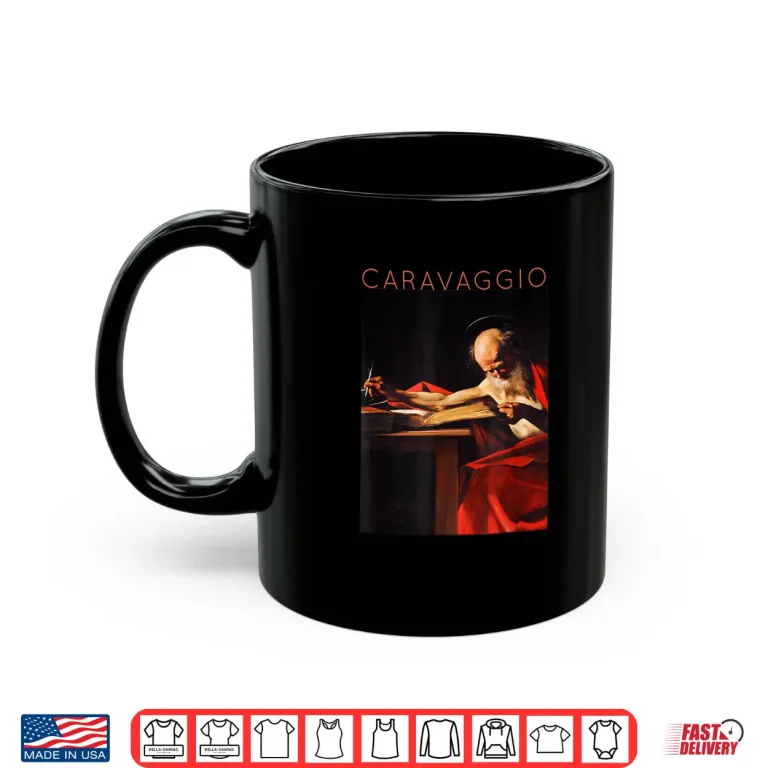 Mug Caravaggio Saint Jerome Writing Professional Fine Art Shirt