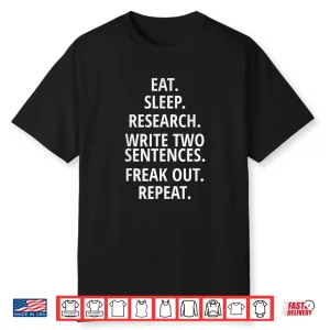 Funny Dissertation Writing Phd Doctorate Professional Gift Shirt