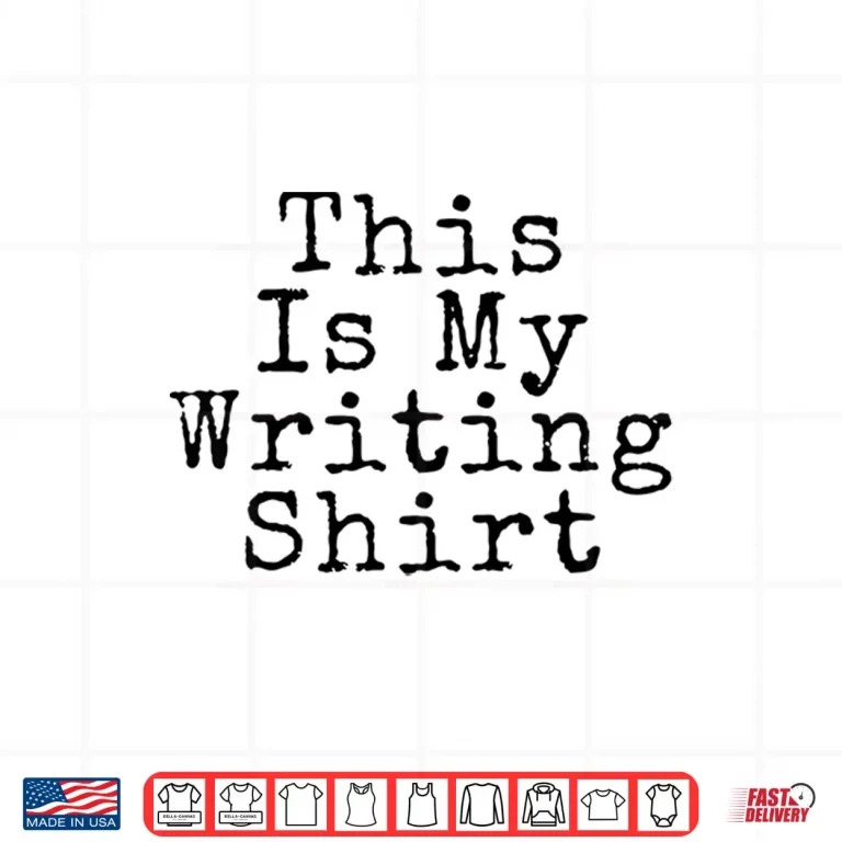 Design Professional Identity Writing Gift For Authors and Poets Shirt