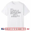 Screenwriter Writing In Coffee Shop Script Funny Humor Shirt