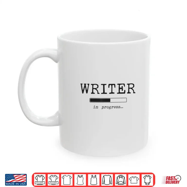 Mug Writing Future Novel Writer Published Author Professional Shirt