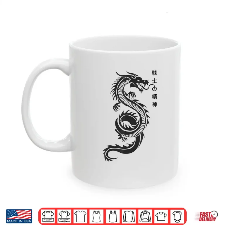 Mug Chinese writing dragon tshirt dragon tattoo t shirt